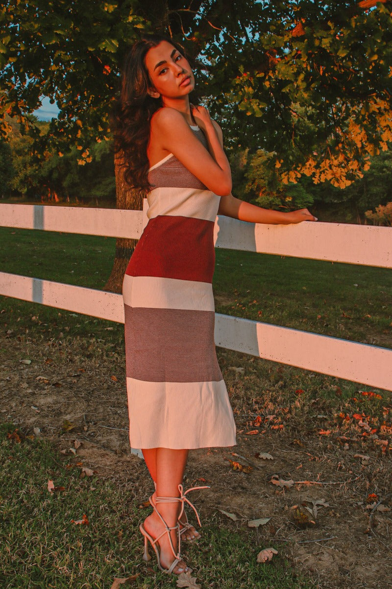 Champagne Toast Knit Dress